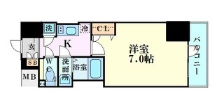 ファーストステージ梅田ＷＥＳＴの物件間取画像